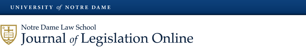 Journal of Legislation Online