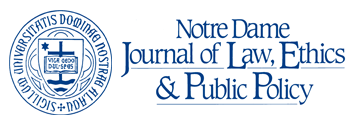 Notre Dame Journal of Law, Ethics & Public Policy