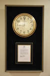 Original Clock of the Supreme Court by Notre Dame Law School