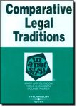 Comparative Legal Traditions in a Nutshell, 3rd ed.