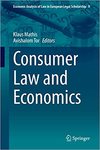 Consumer Law and Economics by Avishalom Tor and Klaus Mathias