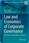 Law and Economics of Corporate Governance: Shareholders, Stakeholders, and Beyond by Avishalom Tor and Klaus Mathis
