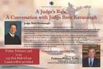 A Judge’s Role: A Conversation with Judge Brett Kavanaugh by The Notre Dame Federalist Society and Notre Dame Law School