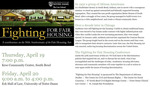 Fighting for Fair Housing by Notre Dame Law School, The Department of Africana Studies, The Center for Civil and Human Righs, The Center for Social Concerns, Notre Dame Clinical Law Center, and St. Joseph Bar Foundation