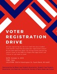 Voter Registration Drive by Black Law Students Association, Hispanic Law Students Association, and American Constitution Society of Notre Dame Law School