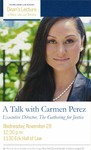 A Talk with Carmen Perez by Notre Dame Law School