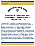 Space Law: Conversation with a Space Lawyer by Notre Dame Law School