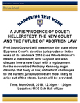 A Jurisprudence of Doubt by Notre Dame Law School