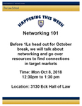 Networking 101 by Notre Dame Law School