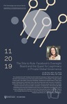 IP & Technology Law Lecture Series: The Site to Rule by Notre Dame Law School, Program on Intellectual Property & Technology Law and The Center for Tech Ethics