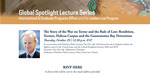 Global Spotlight Lecture Series: The Story of the War on Terror and the Rule of Law: Rendition, Torture, Habeas Corpus and the Guantanamo Bay Detentions by Notre Dame Law School, International & Graduate Programs Office, and London Law Program
