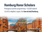 Hamburg Honor Scholars by Notre Dame Law School