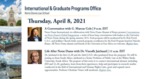 Life After Notre Dame with Dr. Vindoh Jaichand by International & Graduate Programs Office and Notre Dame Law School