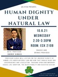 Human Dignity Under Natural Law by Notre Dame Law School, Jus Vitae Association
