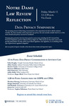 2021 Notre Dame Law Review Reflection Symposium: Data Privacy Symposium by Notre Dame Law Review