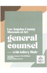 Los Angeles County Museum of Art: General Counsel with Jeffery Blair by Art, Cultural Heritage, and Museum Law Society