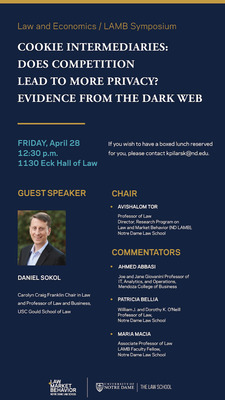 NDLS Posters | Conferences, Events and Lectures | Notre Dame Law School