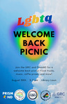 Lgbtq Welcome Back Picnic by PrismND, LGBT Law Forum, Graduate Student Government, Mendoza LGBTQ+ & Allies Club, and Gender Relations Center