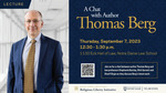 A Chat with Author Thomas Berg by Religious Liberty Initiative and Notre Dame Law School