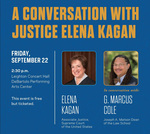 A Conversation with Justice Elena Kagan by Notre Dame Law School