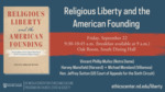 Religious Liberty and the American Founding by de Nicola Center for Ethics and Culture and Program on Church, State & Society