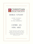 Bible Study by Christian Legal Society
