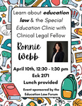 Education Law & the Special Education Clinic by Education Law Forum
