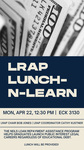 Lrap Lunch-N-Learn by Loan Repayment Assistance Program and Notre Dame Law School