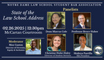 State of the Law School Address by Student Bar Association