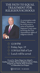 The Path to Equal Treatment for Religious Schools by Education Law Project; Lindsay and Matt Moroun Religious Liberty Clinic; and Program on Church, State, and Society